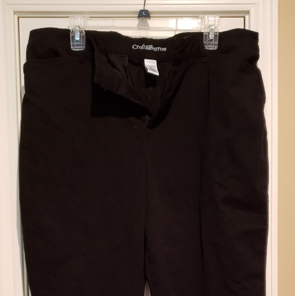 Croft & Barrow Women's Classic Stretch Chino Capri